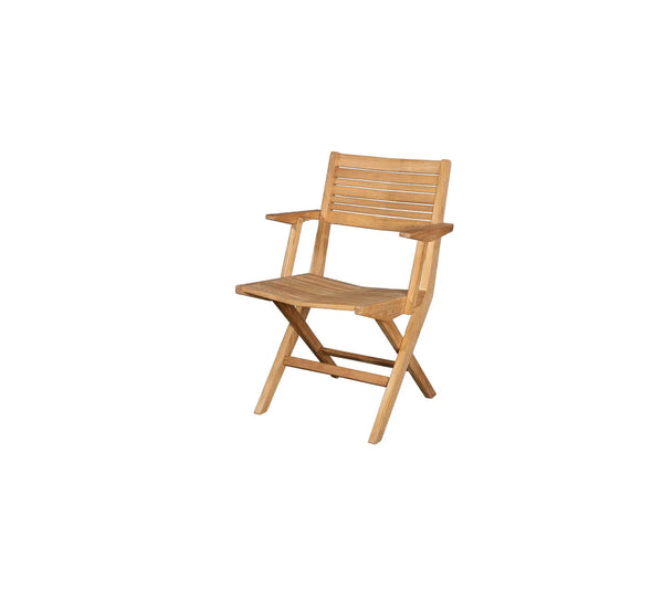 Cane-Line Flip folding armchair, Teak (54041) | Buitenvuur | Tuinmeubels | Outdoor.