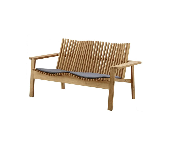 Cane-Line | Amaze 2-zits sofa | Deense design tuinbank - Buitenvuur