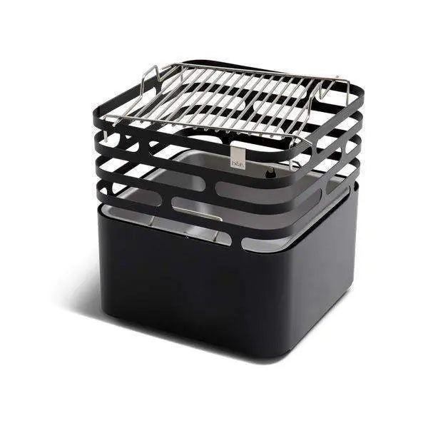 Höfats Cube Black | Vuurkorf & barbecue in één, zwart | Buitenvuur | Vuurkorf | Outdoor.