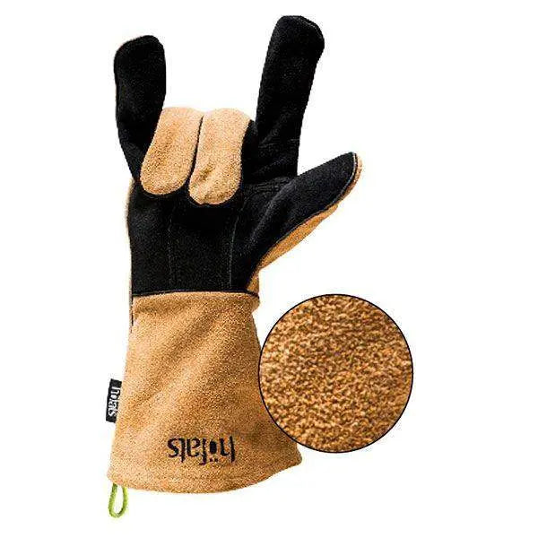 Höfats Gloves | Lederen hittebestendige handschoenen | Buitenvuur | Barbecue accessoire | Outdoor.