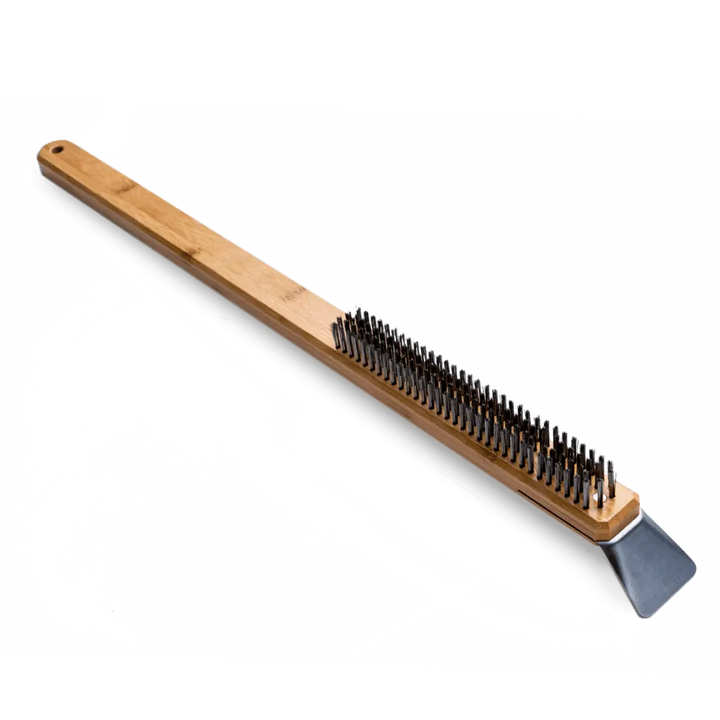 Ooni | Oven Brush | Borstel voor pizza-ovens, barbecues of grills. - Buitenvuur