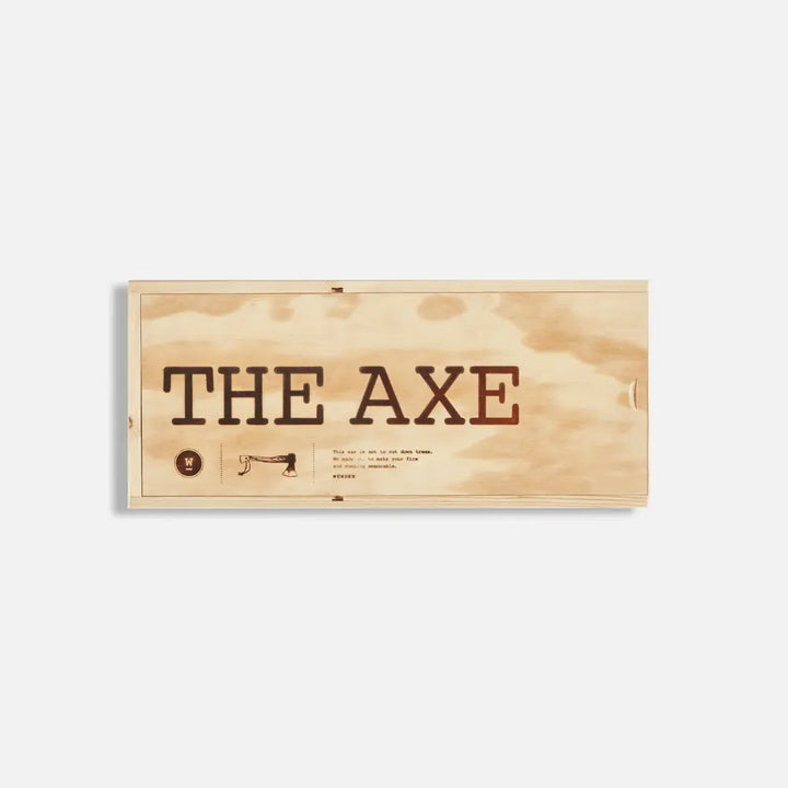 Wünder | The Axe | Een stijlvolle bijl in een mooie verpakking - Buitenvuur