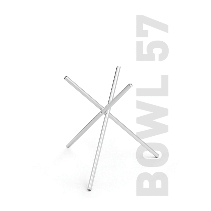 Höfats BOWL 57 Tripod | Het verhoogde statief voor de Bowl vuurschaal - Buitenvuur